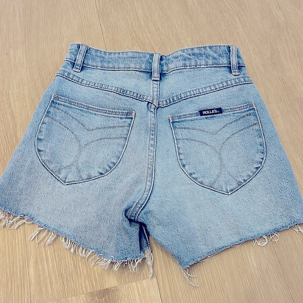 ROLLA’S High Rise Cut Off Jean Short - Picture 2 of 12